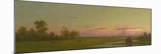 Salt Marsh at Southport, Connecticut, c.1862-1863-Martin Johnson Heade-Mounted Giclee Print