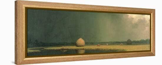 Salt Marsh Hay, C.1865-Martin Johnson Heade-Framed Premier Image Canvas