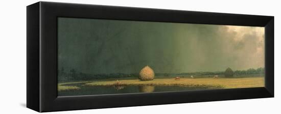 Salt Marsh Hay, C.1865-Martin Johnson Heade-Framed Premier Image Canvas