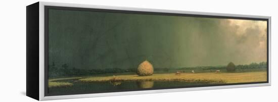 Salt Marsh Hay, C.1865-Martin Johnson Heade-Framed Premier Image Canvas