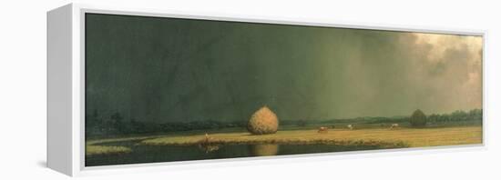 Salt Marsh Hay, C.1865-Martin Johnson Heade-Framed Premier Image Canvas