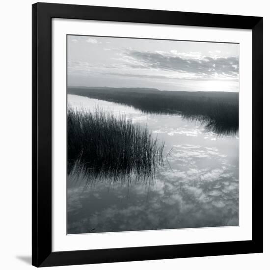 Salt Marsh Reflections-Michael Kahn-Framed Giclee Print