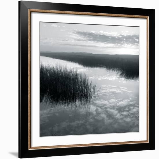 Salt Marsh Reflections-Michael Kahn-Framed Giclee Print