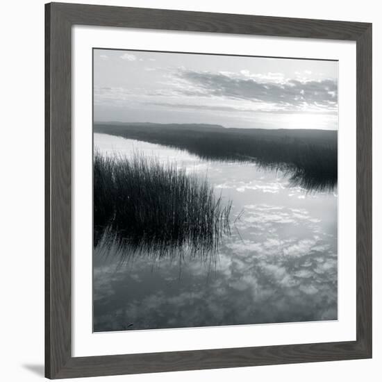 Salt Marsh Reflections-Michael Kahn-Framed Giclee Print