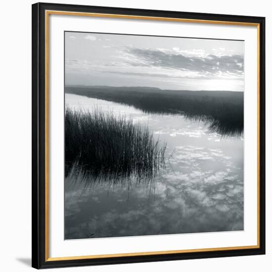 Salt Marsh Reflections-Michael Kahn-Framed Giclee Print