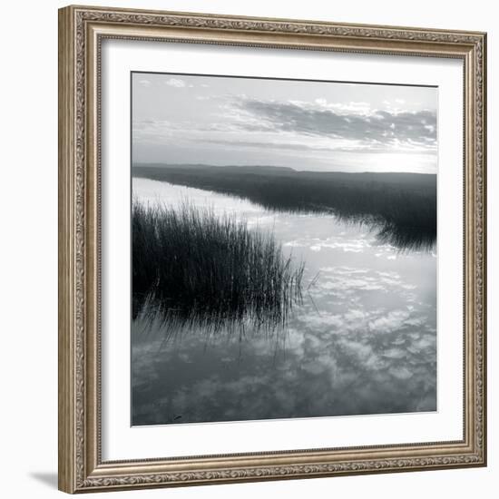 Salt Marsh Reflections-Michael Kahn-Framed Giclee Print