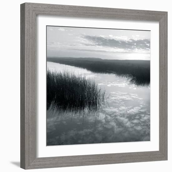 Salt Marsh Reflections-Michael Kahn-Framed Giclee Print