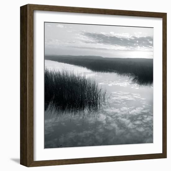 Salt Marsh Reflections-Michael Kahn-Framed Giclee Print