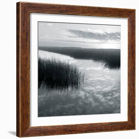 Salt Marsh Reflections-Michael Kahn-Framed Giclee Print