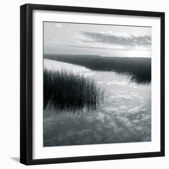 Salt Marsh Reflections-Michael Kahn-Framed Giclee Print