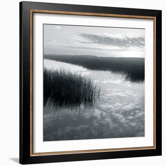 Salt Marsh Reflections-Michael Kahn-Framed Giclee Print