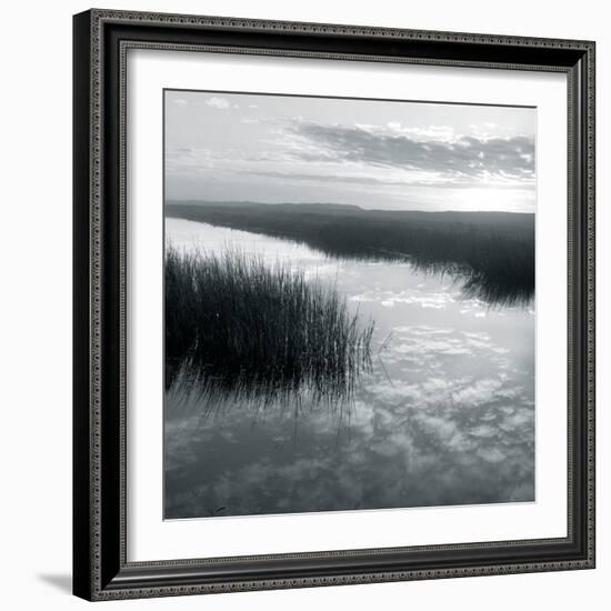 Salt Marsh Reflections-Michael Kahn-Framed Giclee Print