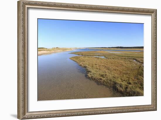 Salt Marsh, Sandwich, Cape Cod, Massachusetts, New England, United States of America, North America-Wendy Connett-Framed Photographic Print