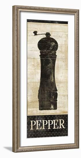 Salt & Pepper II-Daphné B-Framed Art Print