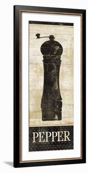 Salt & Pepper II-Daphné B-Framed Art Print