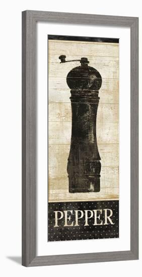 Salt & Pepper II-Daphné B-Framed Art Print