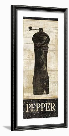 Salt & Pepper II-Daphné B-Framed Art Print