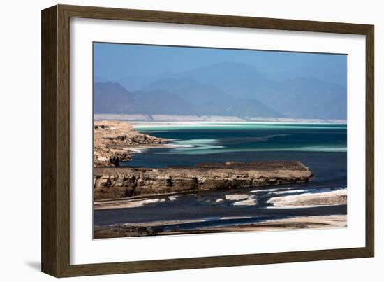 Salt Reserve Lake Assal, Djibouti, Africa-Renato Granieri-Framed Photographic Print