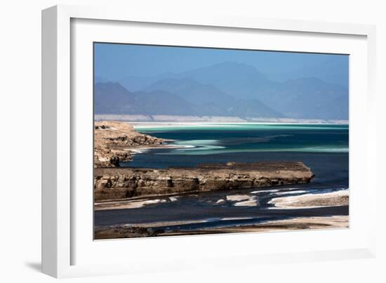 Salt Reserve Lake Assal, Djibouti, Africa-Renato Granieri-Framed Photographic Print