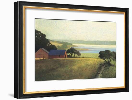 Salt Water Farm-Sandy Wadlington-Framed Giclee Print