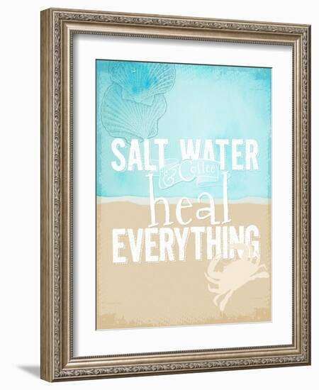 Salt Water-null-Framed Giclee Print