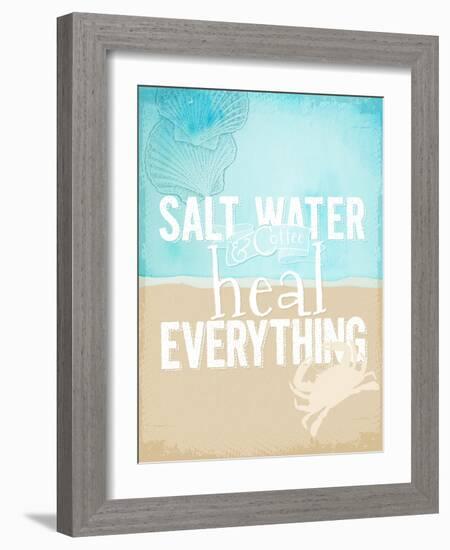 Salt Water-null-Framed Giclee Print