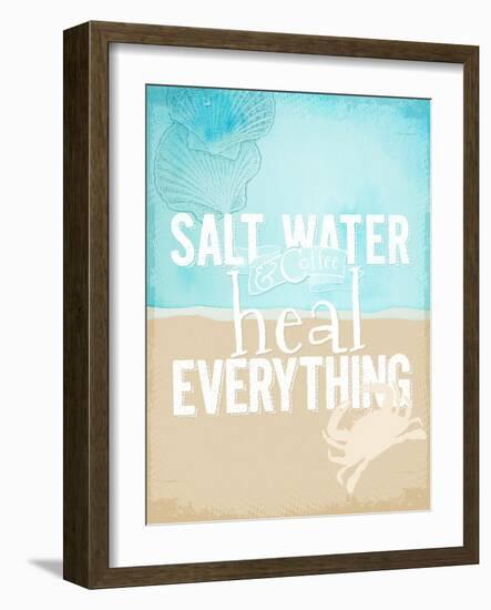 Salt Water-null-Framed Giclee Print