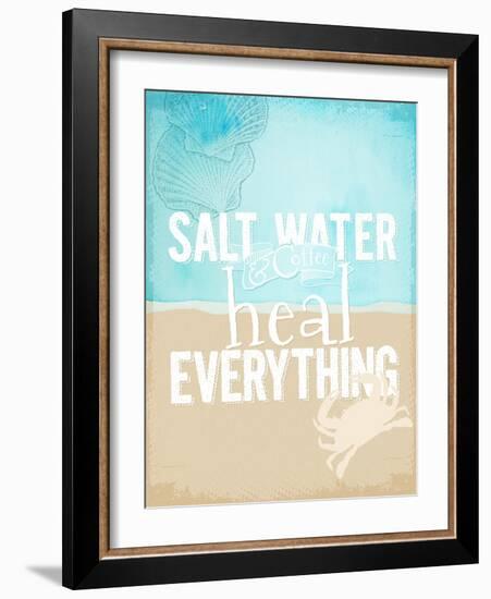 Salt Water-null-Framed Giclee Print