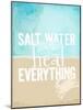 Salt Water-null-Mounted Giclee Print