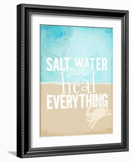 Salt Water-null-Framed Giclee Print