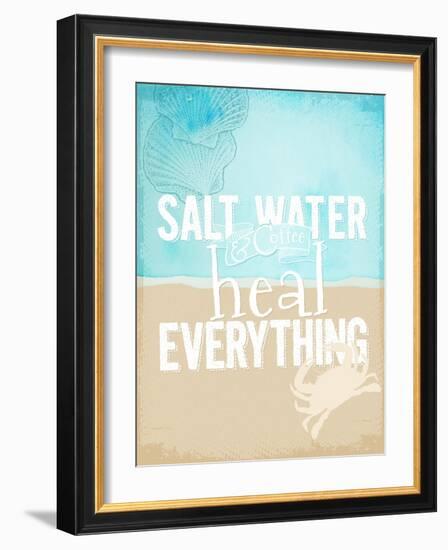 Salt Water-null-Framed Giclee Print