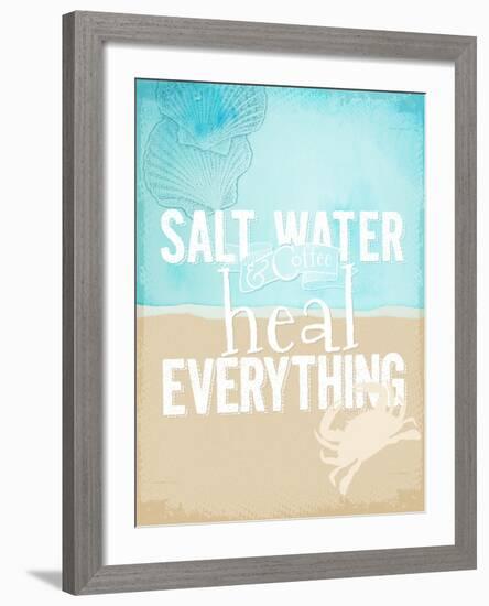 Salt Water-null-Framed Giclee Print