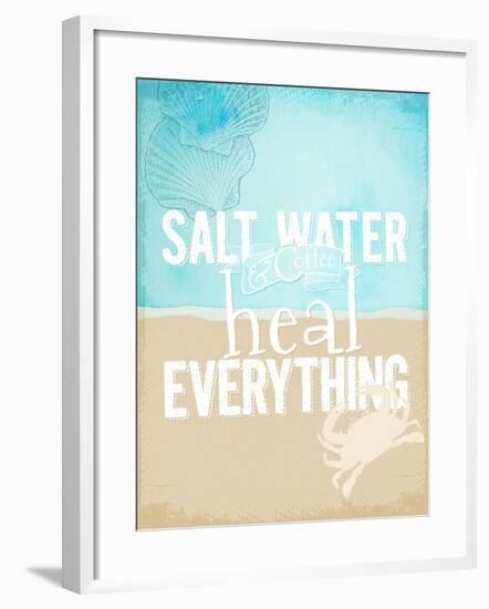Salt Water-null-Framed Giclee Print