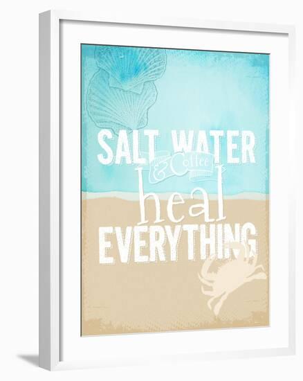 Salt Water-null-Framed Giclee Print