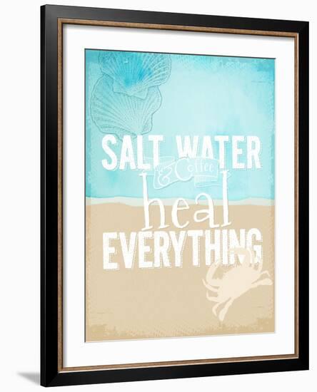 Salt Water-null-Framed Giclee Print