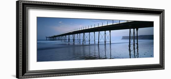 Saltburn Pier North Yorkshire Coast, England.-Joe Cornish-Framed Photo