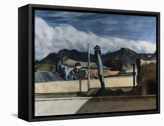 Saltillo Rooftops-Edward Hopper-Framed Premier Image Canvas