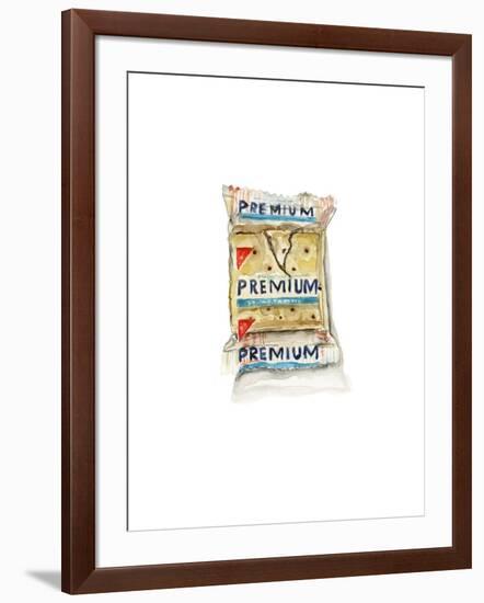 Saltine Crackers-Stacy Milrany-Framed Art Print