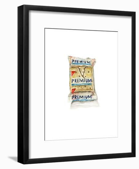 Saltine Crackers-Stacy Milrany-Framed Art Print