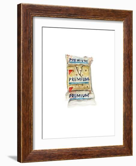 Saltine Crackers-Stacy Milrany-Framed Art Print