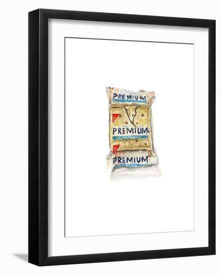 Saltine Crackers-Stacy Milrany-Framed Art Print