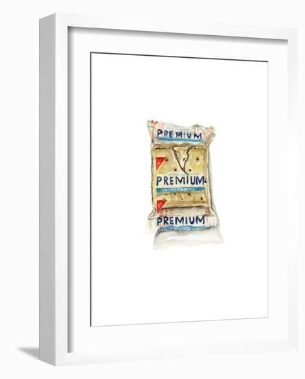 Saltine Crackers-Stacy Milrany-Framed Art Print