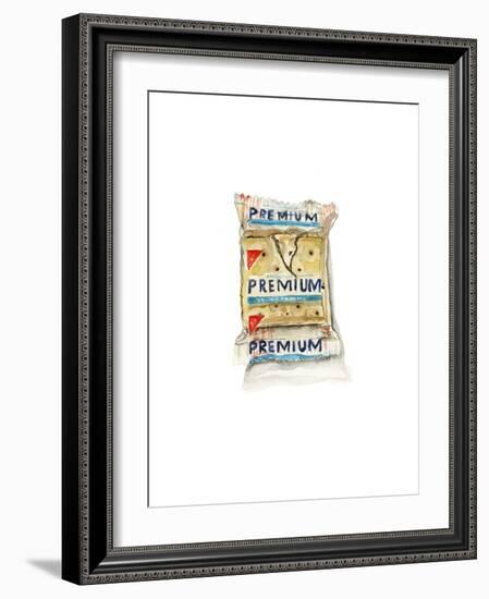 Saltine Crackers-Stacy Milrany-Framed Art Print