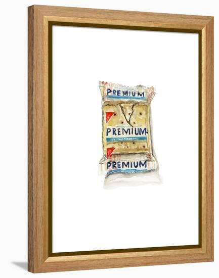 Saltine Crackers-Stacy Milrany-Framed Stretched Canvas