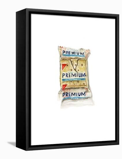 Saltine Crackers-Stacy Milrany-Framed Stretched Canvas