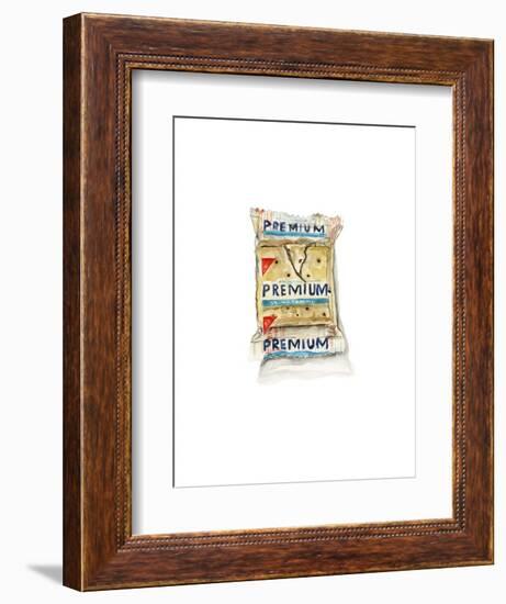 Saltine Crackers-Stacy Milrany-Framed Premium Giclee Print