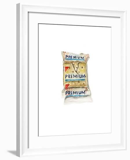 Saltine Crackers-Stacy Milrany-Framed Art Print