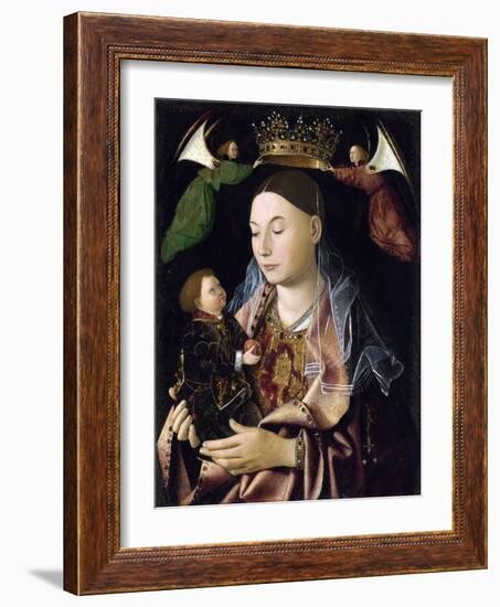 Salting Madonna-Antonello da Messina-Framed Giclee Print