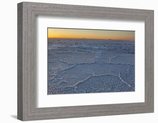 Saltpan, San Ignacio Lagoon, Baja California, Mexico-Claudio Contreras-Framed Photographic Print