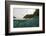 Saltwater Crocodile Swimming with its Head Just above the Surface (Crocodylus Porosus)-Reinhard Dirscherl-Framed Photographic Print